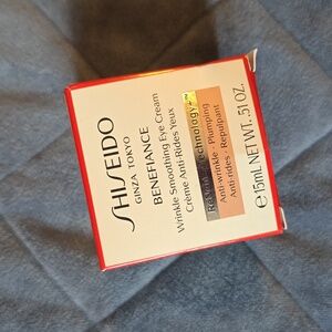 Shiseido Benefiance Wrinkle Smoothing Eye Cream - Full Size New NIB